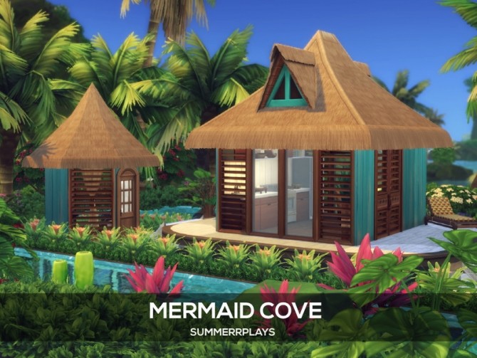 Sims 4 Mermaid Cove by Summerr Plays at TSR