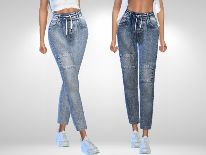 Sims 4 Sasha Jeans by Puresim at TSR