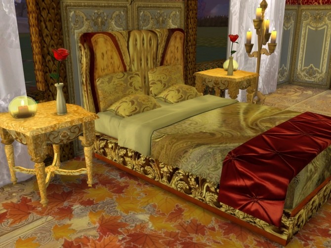 Sims 4 Golden World, 3rd Set Of Beds at Anna Quinn Stories