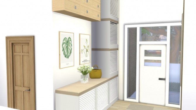 Sims 4 MODERN & COZY HOUSE at Dinha Gamer