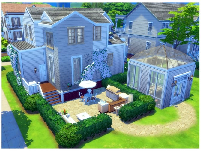 Sims 4 44 Magnolia Drive house by simbunnyRT at Mod The Sims
