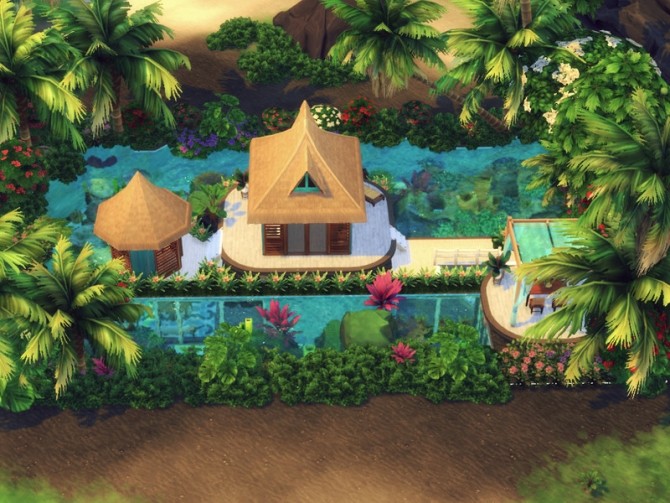 Sims 4 Mermaid Cove by Summerr Plays at TSR