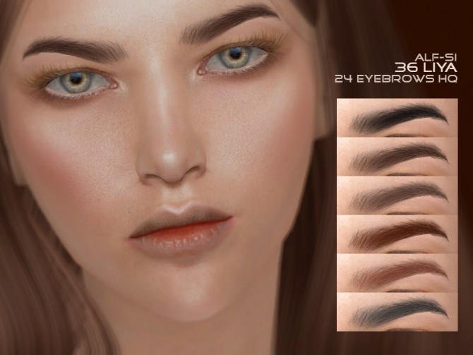 Sims 4 Eyebrows 33 41 at Alf si