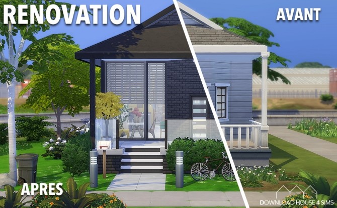 Sims 4 Crick cabana renovation at DH4S