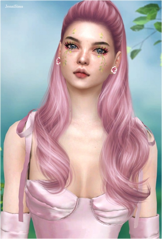 Sims 4 EyeShadow Flower Elf at Jenni Sims