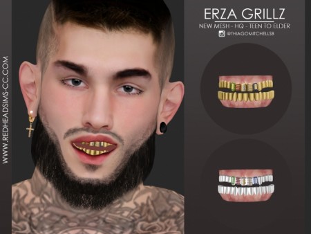 ERZA GRILLZ by Thiago Mitchell at REDHEADSIMS