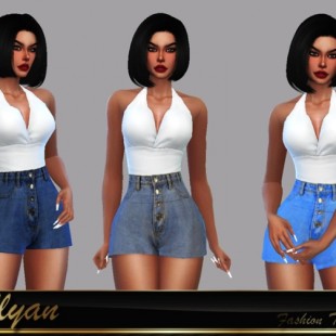 Bohemian blouse and skirt at Ecoast » Sims 4 Updates