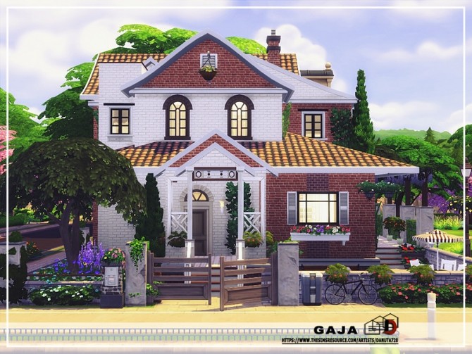 Sims 4 Gaja comfortable home by Danuta720 at TSR