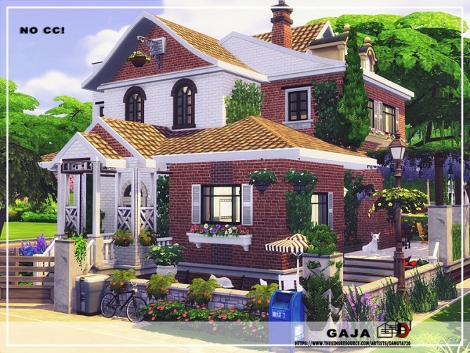 Sims 4 Gaja comfortable home by Danuta720 at TSR
