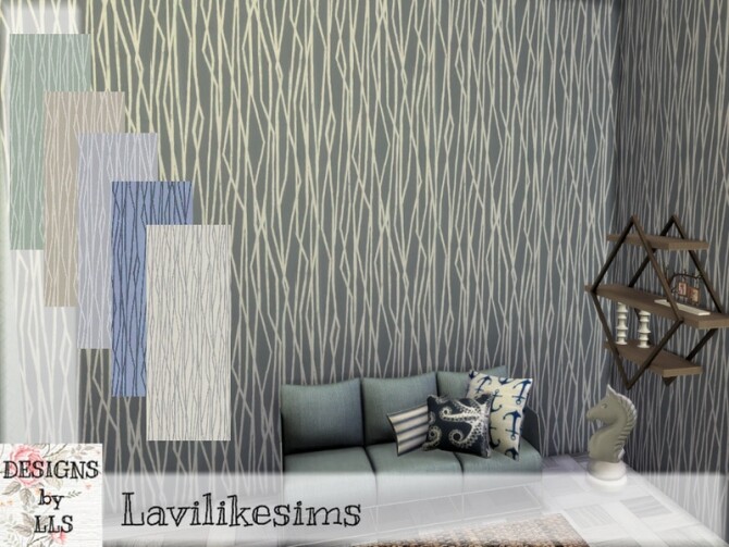 Sims 4 Liana Lines wallpaper by lavilikesims at TSR