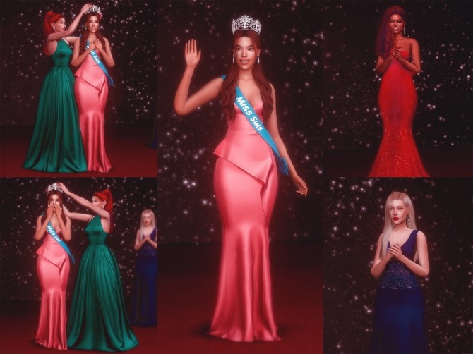 Sims 4 Beauty Pageant Crowning Poses at Katverse