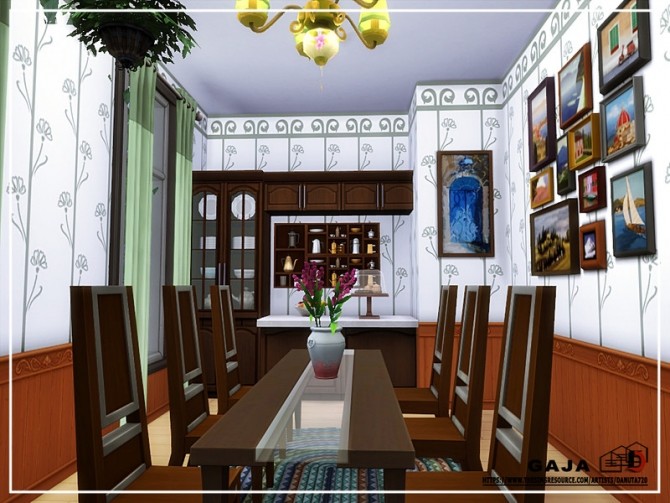 Sims 4 Gaja comfortable home by Danuta720 at TSR