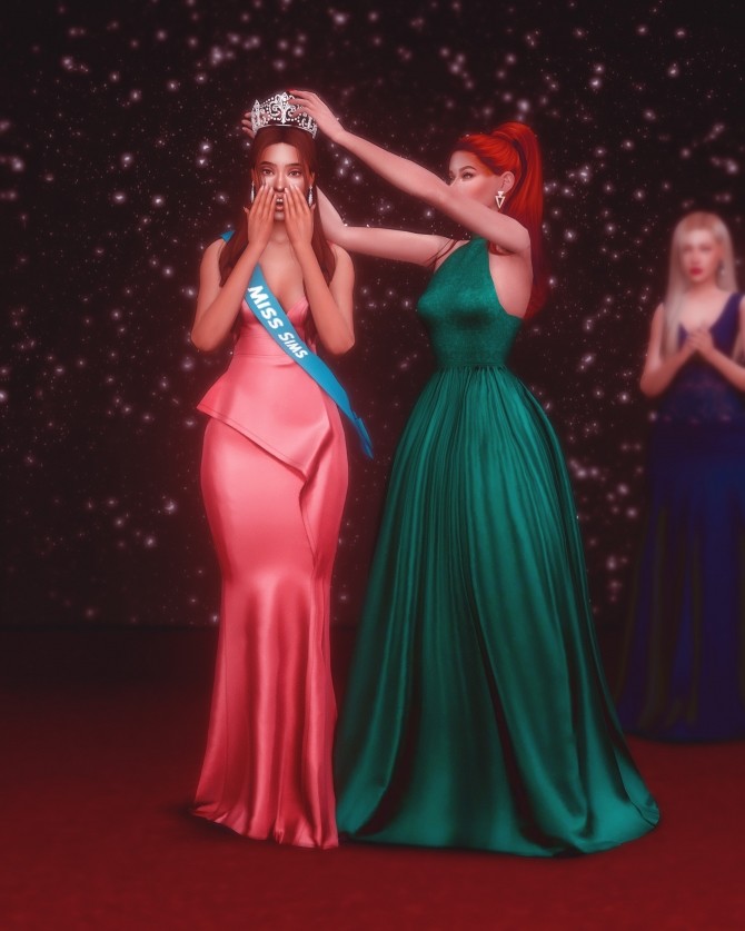 Sims 4 Beauty Pageant Crowning Poses at Katverse