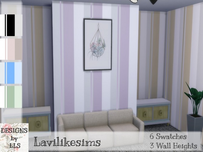 Sims 4 Wide Mod Stripe by lavilikesims at TSR