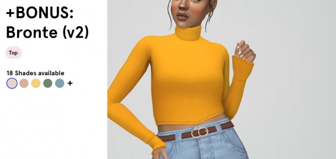 Sims 4 Classic Jeans & Bronte Sweater at Ridgeport