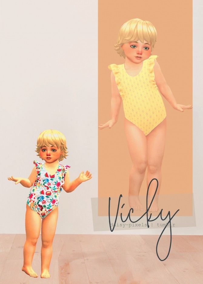 Sims 4 Vicky Swimsuit at Daisy Pixels