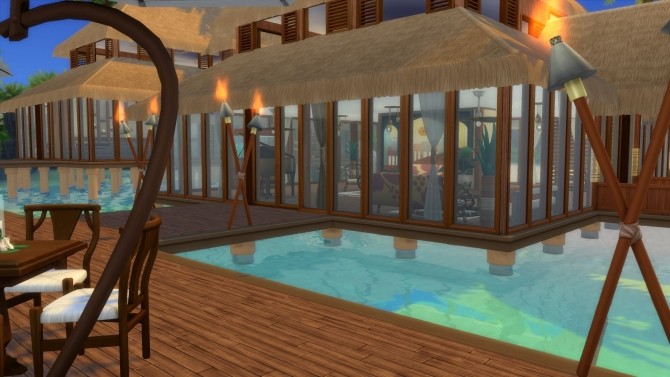 Sims 4 Sapphire Shores Resort by RayanStar at Mod The Sims