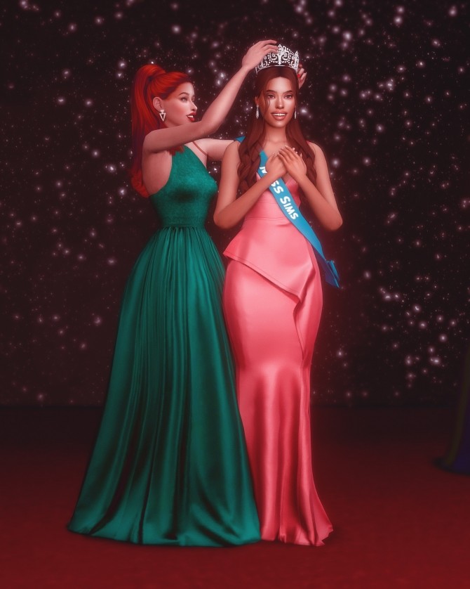Beauty Pageant Crowning Poses At Katverse Sims 4 Updates