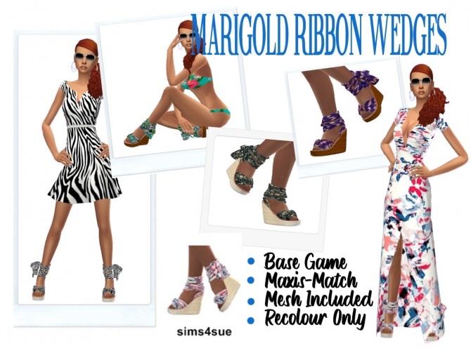 Sims 4 MADLEN’S LANA SHOES 2 at Sims4Sue