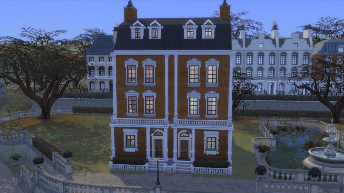 Sims 4 Twin Townhouses by RayanStar at Mod The Sims