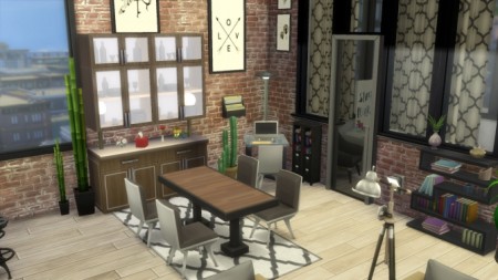 Cherry apartment by Falco at L’UniverSims
