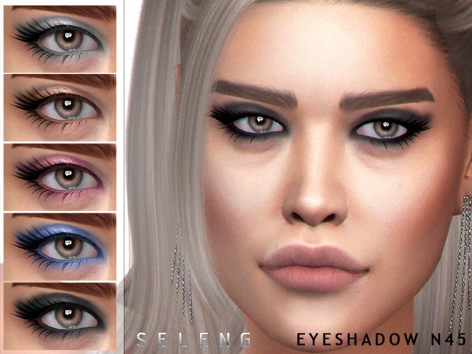 Sims 4 Eyeshadow N45 by Seleng at TSR