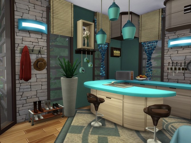 Sims 4 Tiny Paola loft by Ineliz at TSR
