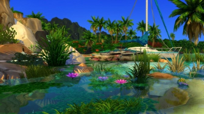 Sims 4 Emerald beach by chipie cyrano at L’UniverSims