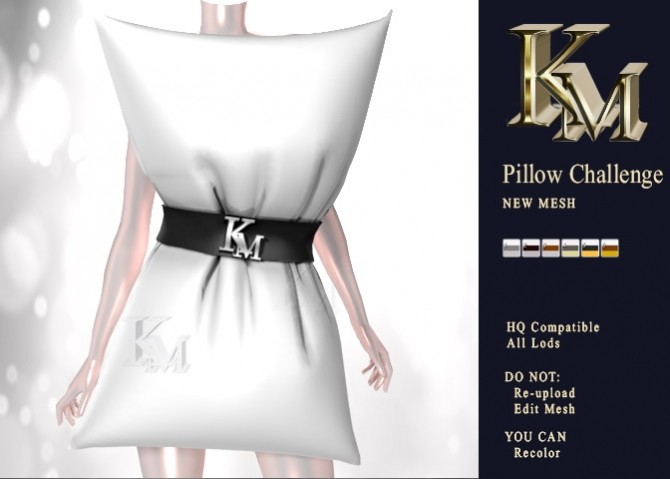 Sims 4 Pillow Challenge at KM