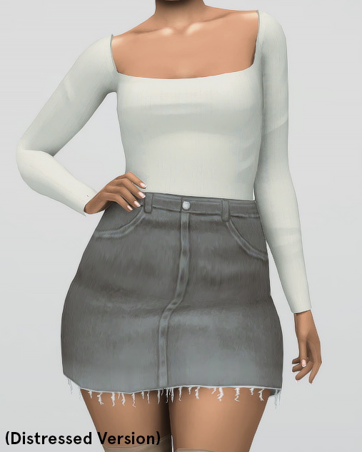 Sims 4 Missed Opportunity #45 Skirt at Ridgeport