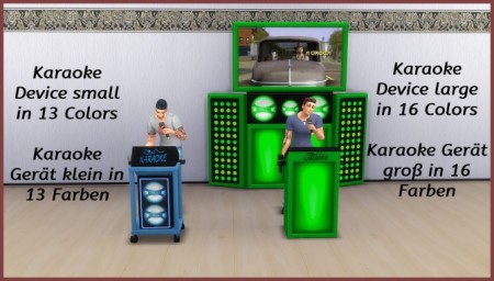 Karaoke devices by hippy70 at Mod The Sims