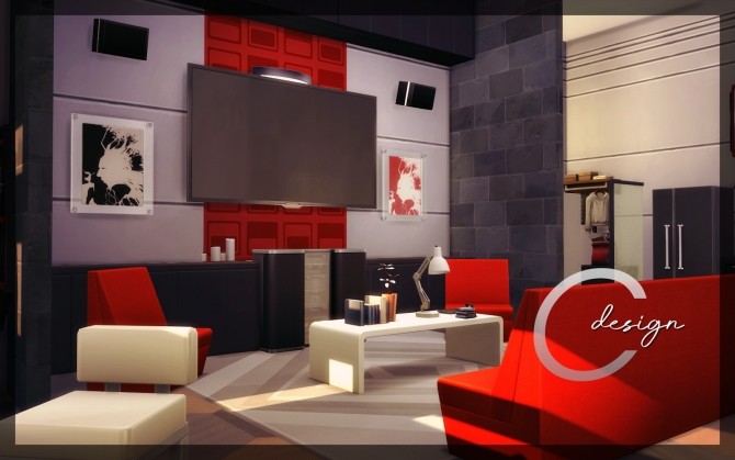 Sims 4 University Apartment at Cross Design