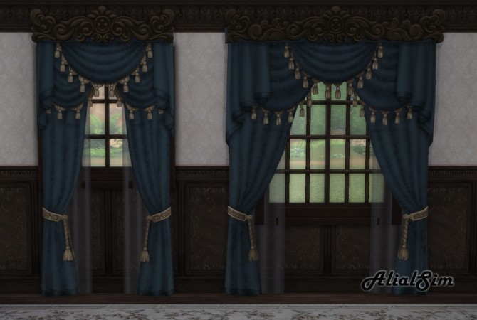 Sims 4 Curtains at Alial Sim
