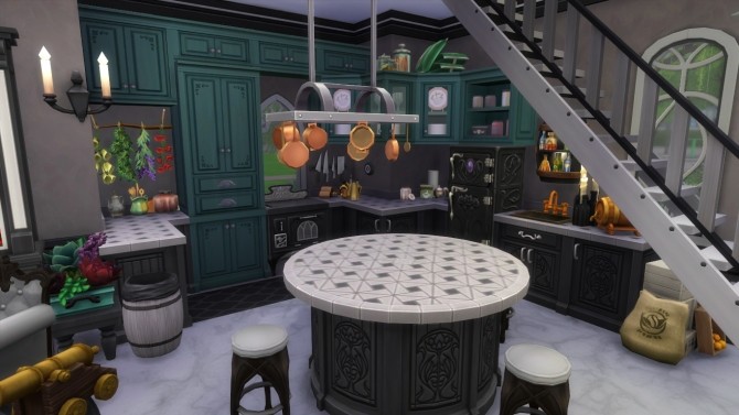 Sims 4 Ianthe the violet house no CC by LigS at Mod The Sims