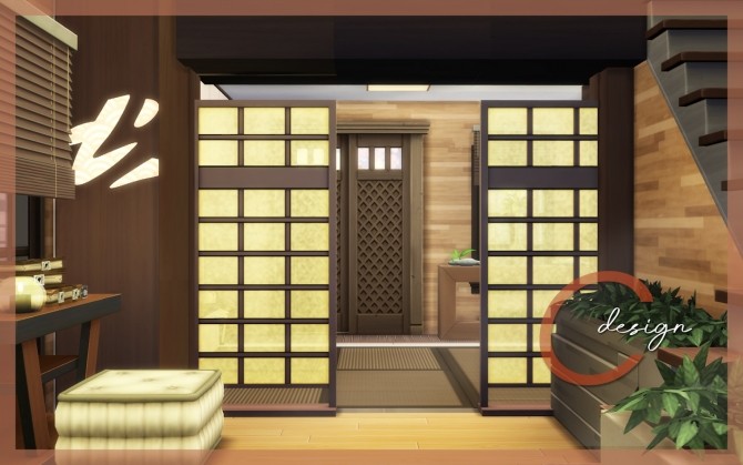 Sims 4 Japanese Beauty house at Cross Design