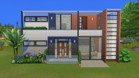Small Modern House by xperimental.sim at Mod The Sims
