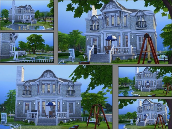 Sims 4 MB Colonial Style Villa by matomibotaki at TSR