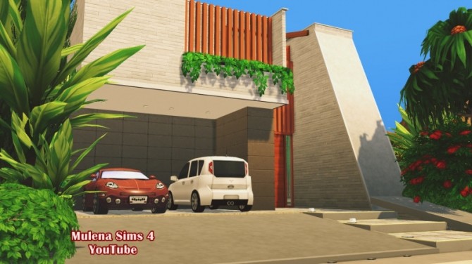 Sims 4 Luxurious villa at Sims by Mulena