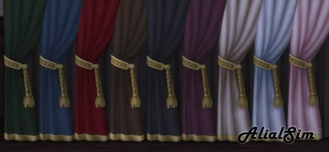 Sims 4 Curtains at Alial Sim