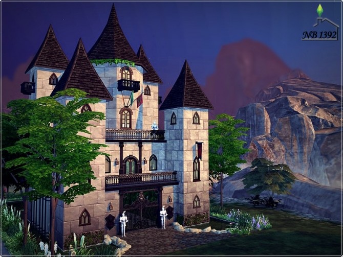 Sims 4 Ophelia Castle by nobody1392 at TSR