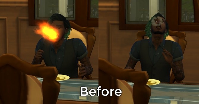 Sims 4 No Spicy Food Reaction by RobinKLocksley at Mod The Sims