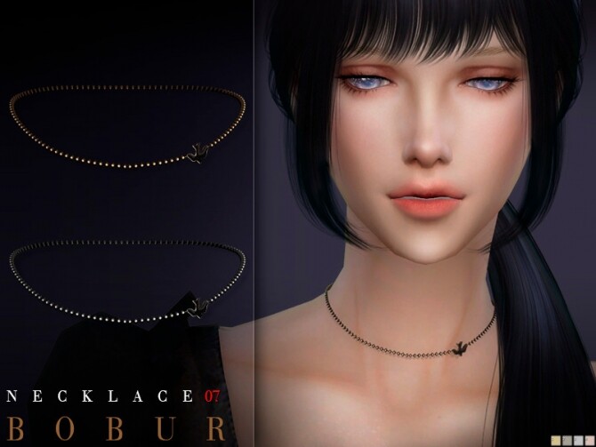 Sims 4 Necklace 07 by Bobur3 at TSR