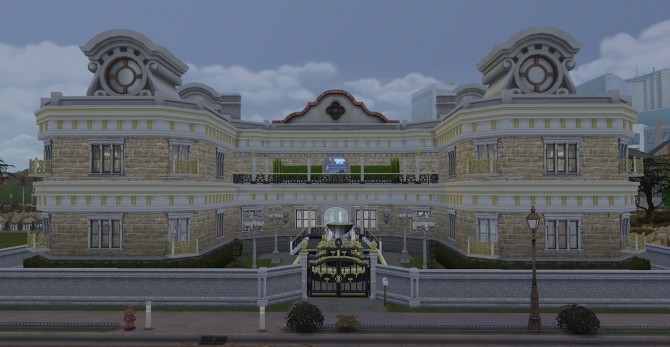 Sims 4 Gregorian PC Palace by godspeed at Mod The Sims