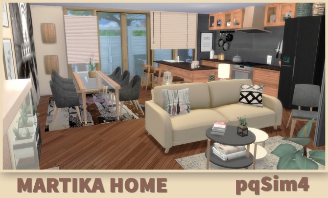 Sims 4 Martika Home at pqSims4