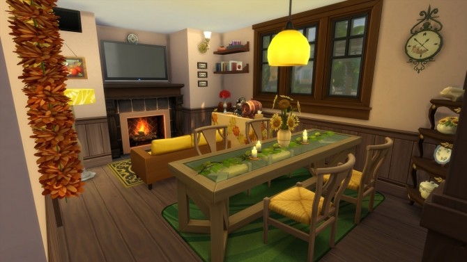 Sims 4 Seasons Small Home by lovebl4ever79 at Mod The Sims