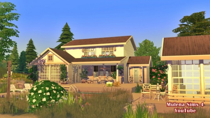 Sims 4 FAMILY HOUSE at Sims by Mulena