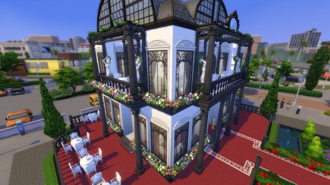 Sims 4 Titanic restaurant by Viktoriya9429 at Mod The Sims
