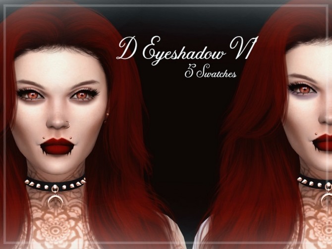 Sims 4 D Eyeshadow V1 by Reevaly at TSR