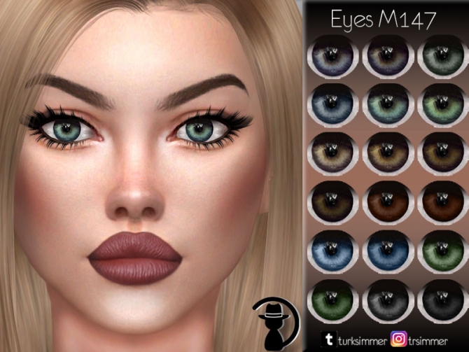 Eyes M147 by turksimmer at TSR » Sims 4 Updates