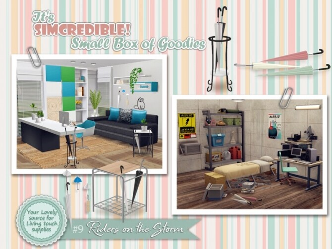 Sims 4 Riders on the Storm Small Box of goodies #9 by SIMcredible at TSR